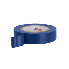 DEMA Elektrikárska izolačná páska 15mm / 10 m, modrá, 5 ks