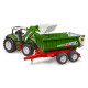 Traktor s čelným nakladačom a vyklápacím prívesom Roadmax 1:16 03452 Traktor s čelným nakladačom a vyklápacím prívesom Roadmax 1:16 03452