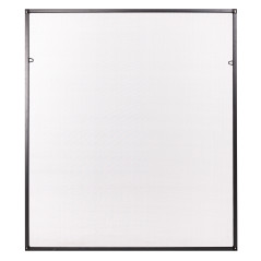 Okenná sieťka proti hmyzu s hliníkovým rámom 130x150 cm, antracit