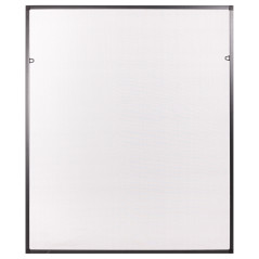 Okenná sieťka proti hmyzu s hliníkovým rámom 130x150 cm, antracit