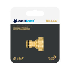 Prípojka s vnútorným závitom 3/4'' BRASS™