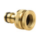 Prípojka s vnútorným závitom a redukciou 1/2"-3/4" BRASS™