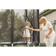 Trampolína SPRINGOS 500 cm s ochrannou sieťou + rebrík