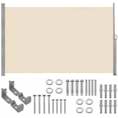 Bočná výsuvná markíza 300x200 cm SPRINGOS AW0010 béžová