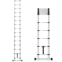 Teleskopický rebrík 440 cm + taška HIGHER TL-15 PRO