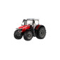 Traktor Bburago Fendt 1050 Vario / New Holland kov / plast 13cm 2 druhy v krabičke 15x11x8cm