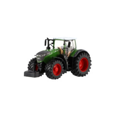 Traktor Bburago Fendt 1050 Vario / New Holland kov / plast 13cm 2 druhy v krabičke 15x11x8cm