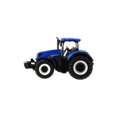 Traktor Bburago Fendt 1050 Vario / New Holland kov / plast 13cm 2 druhy v krabičke 15x11x8cm