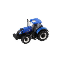 Traktor Bburago Fendt 1050 Vario / New Holland kov / plast 13cm 2 druhy v krabičke 15x11x8cm