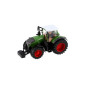 Traktor Bburago Fendt 1050 Vario / New Holland kov / plast 13cm 2 druhy v krabičke 15x11x8cm