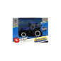 Traktor Bburago Fendt 1050 Vario / New Holland kov / plast 13cm 2 druhy v krabičke 15x11x8cm