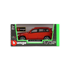 Auto Bburago Street Fire kov / plast 1:32 mix druhov v krabici 17x7,5x8cm 18ks v boxe