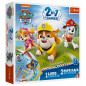 Súbor hier 2v1 Človeče, nehnevaj sa, Psie závod Tlapková patrola/Paw Patrol v krabici 24,5x24,5x5cm