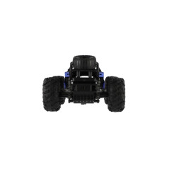 Auto RC buggy terénne modré 22cm plast 2,4GHz na batérie + dobíjacie pack v krabici 32x16x18cm