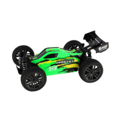 Auto RC Buggy Bonzai Jubatus terénne 30cm plast zelené 2,4 GHz na bat.+2xdôb. pack v krab. 40x14x21