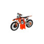 Motorka Bburago KTM 450 SX-F Factory Edition (2018) kov/plast 12cm 12ks v boxe