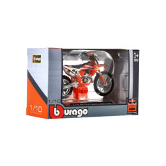 Motorka Bburago KTM 450 SX-F Factory Edition (2018) kov/plast 12cm 12ks v boxe