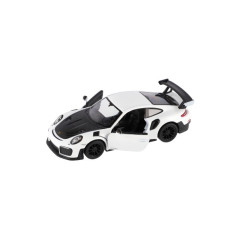 Auto Kinsmart Porsche 911 GT2 RS kov/plast 13cm 4 farby na spätné natiahnutie 12ks v boxe