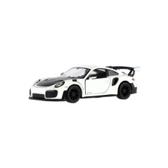 Auto Kinsmart Porsche 911 GT2 RS kov/plast 13cm 4 farby na spätné natiahnutie 12ks v boxe