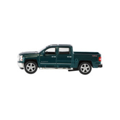 Auto Kinsmart Chevrolet 2014 Silverado kov/plast 13cm 4 farby na spätné natiahnutie 12ks v boxe