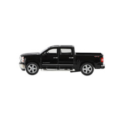 Auto Kinsmart Chevrolet 2014 Silverado kov/plast 13cm 4 farby na spätné natiahnutie 12ks v boxe