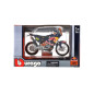 Motorka Bburago KTM 450 Rally (Dakar Rally) kov/plast 12cm v krabičke 17x11x7cm