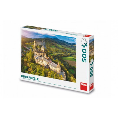 Puzzle Oravský hrad, Slovensko 47x33cm 500dielikov v krabici 33,5x23x3,5cm