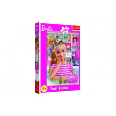 Puzzle Zoznámte sa s Barbie 100 dielikov 41x27, 5cm v krabici 19x29x4cm