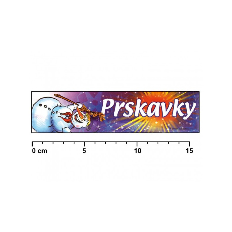 Prskavky 16cm 10ks v sáčku 50ks v boxe