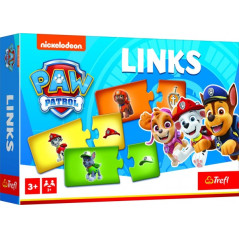 Hra Links skladačka Tlapková patrola/Paw Patrol 14 párov vzdelávacia hra v krabici 21x14x4cm