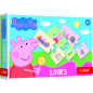 Hra Links skladačka Prasiatko Peppa / Peppa Pig 14 párov vzdelávacia hra v krabici 21x14x4cm