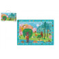 Puzzle Priatelia z lesa 45x31cm 80 dielikov v krabici 25x16x6,5cm