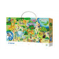 Puzzle V Zoo 45x31cm 80 dielikov v krabici 25x16x6,5cm