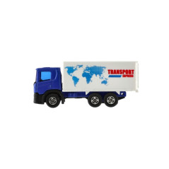 Auto nákladné Welly Scania kov/plast 7,5cm 6 druhov v krabičke 10,5x4x4cm 36ks v boxe