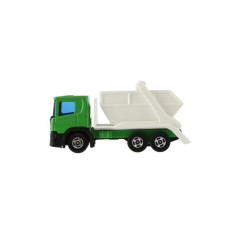 Auto nákladné Welly Scania kov/plast 7,5cm 6 druhov v krabičke 10,5x4x4cm 36ks v boxe