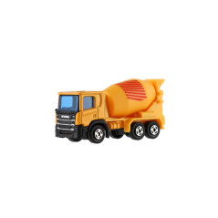 Auto nákladné Welly Scania kov/plast 7,5cm 6 druhov v krabičke 10,5x4x4cm 36ks v boxe