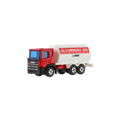 Auto nákladné Welly Scania kov/plast 7,5cm 6 druhov v krabičke 10,5x4x4cm 36ks v boxe