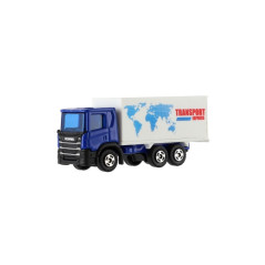 Auto nákladné Welly Scania kov/plast 7,5cm 6 druhov v krabičke 10,5x4x4cm 36ks v boxe