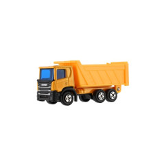 Auto nákladné Welly Scania kov/plast 7,5cm 6 druhov v krabičke 10,5x4x4cm 36ks v boxe