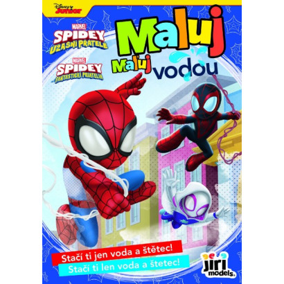 Maľovanky Maľuj vodou! A5 Spidey 15x21cm