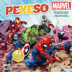 Pexeso v zošite 64ks Marvel 21,5x21,5cm