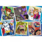 Puzzle Disney hrdinovia 48x34cm 200 dielikov v krabici 33x23x4cm