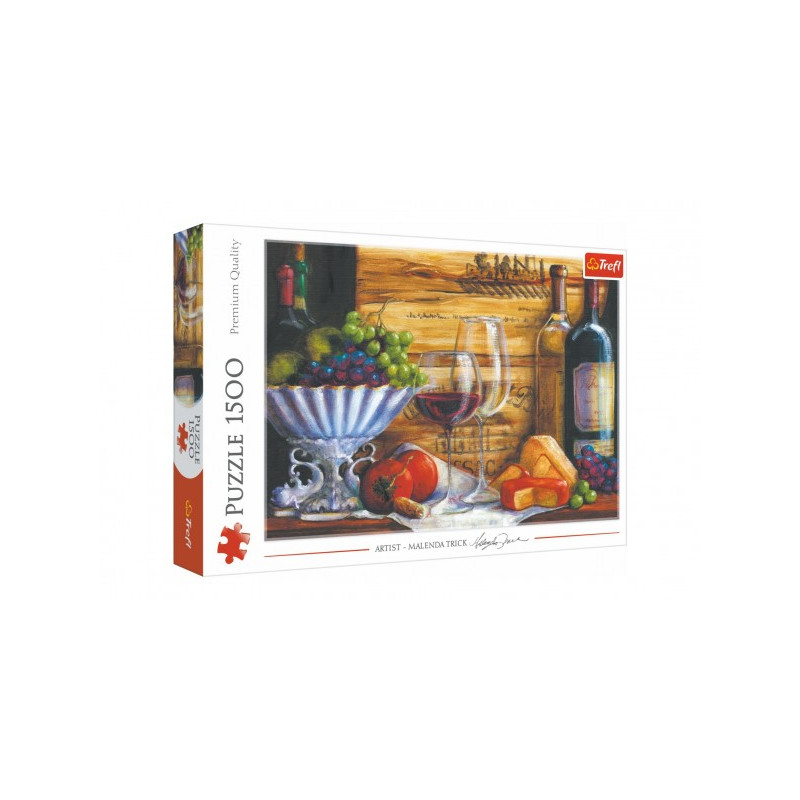 Puzzle Na vinici 85x58cm 1500 dielikov v krabici 40x27x6cm