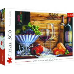 Puzzle Na vinici 85x58cm 1500 dielikov v krabici 40x27x6cm