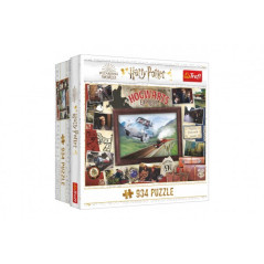 Puzzle Harry Potter Rokfortský expres 934 dielikov 68x48cm v krabici 26x26x10cm