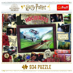 Puzzle Harry Potter Rokfortský expres 934 dielikov 68x48cm v krabici 26x26x10cm