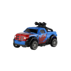 Auto terénne Off-Road plast 10cm obojstranné spätné natiahnutie 2 farby 12ks v boxe