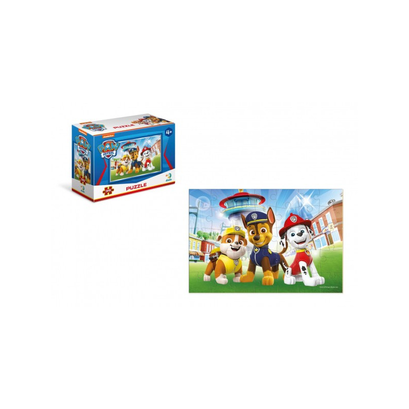 Minipuzzle Tlapková patrola / Paw Patrol 35 dielikov v krabičke 9x6,5x3cm