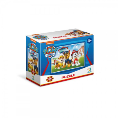 Minipuzzle Tlapková patrola / Paw Patrol 35 dielikov v krabičke 9x6,5x3cm