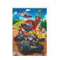 Puzzle Tlapková patrola/Paw Patrol Záchana na kolesách 32x23cm 48 dielikov v krabičke 15x18x6cm